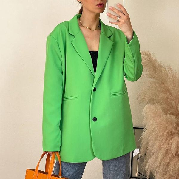 women's suits & blazers spring autumn blazer women single breasted suit jacket casual solid turn down collar coat korean loose long sle, White;black
women's suits & blazers spring autumn blazer women single breasted suit jacket casual solid turn down collar coat korean loose long sle, White;black