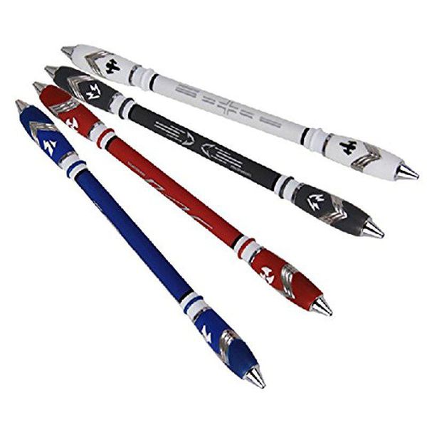 zhigao school stationery v16 spinning pen gaming ballpoint non slip coated spin rolling blue ink finger playing r60 pens, Blue;orange
zhigao school stationery v16 spinning pen gaming ballpoint non slip coated spin rolling blue ink finger playing r60 pens, Blue;orange