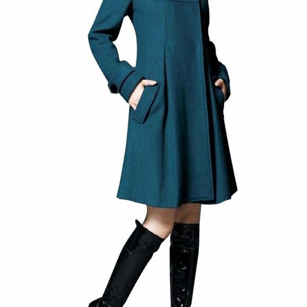 zogaa elegant fashion jackets women's long woolen coat autumn winte hooded double-breasted cloak windbreaker female outerwear 211020, Black
zogaa elegant fashion jackets women's long woolen coat autumn winte hooded double-breasted cloak windbreaker female outerwear 211020, Black