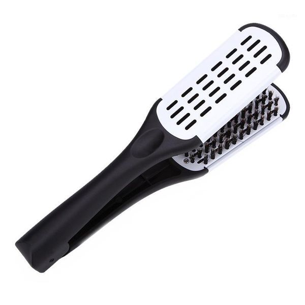 boar bristle hair brush v-shape splint comb straightener anti static hairdresser hairdressing salon styling tools1, Silver
boar bristle hair brush v-shape splint comb straightener anti static hairdresser hairdressing salon styling tools1, Silver
