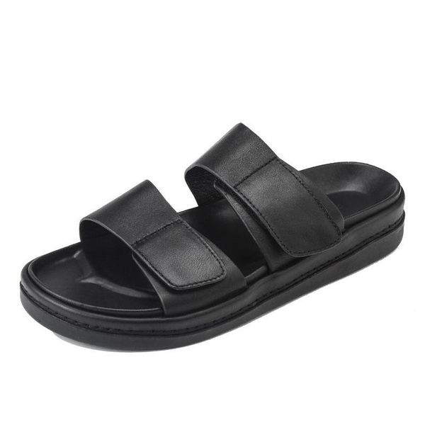 sandals summer outdoor slippers hook & loop soft breathable platform shoes men leisure flat beach plus size, Black
sandals summer outdoor slippers hook & loop soft breathable platform shoes men leisure flat beach plus size, Black