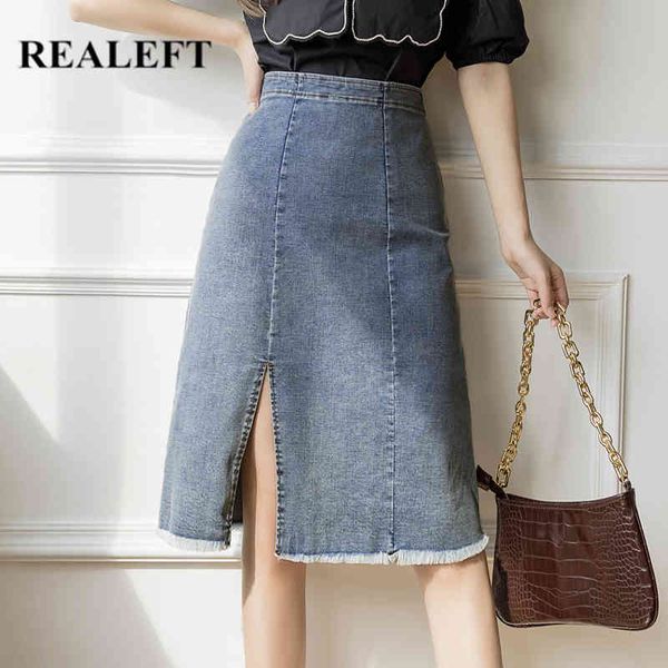 spring summer female denim wrap skirts zipper high waist midi skirt front split a-line womens 210428, Black
spring summer female denim wrap skirts zipper high waist midi skirt front split a-line womens 210428, Black