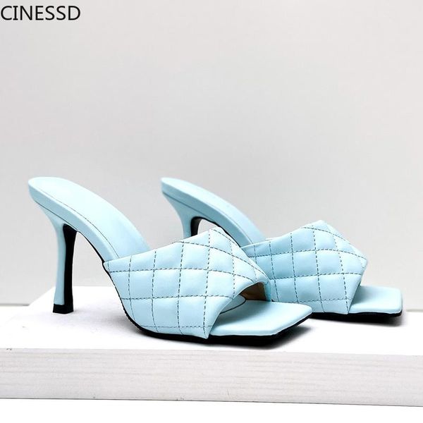slippers 2021 brand design women elegant square toe thin high heels summer outdoor beach slides shoes, Black
slippers 2021 brand design women elegant square toe thin high heels summer outdoor beach slides shoes, Black