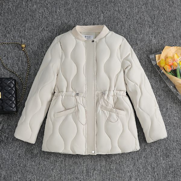 short parka coat solid color winter jacket women casual adjustable waist female stand collar parka jackets, Black
short parka coat solid color winter jacket women casual adjustable waist female stand collar parka jackets, Black