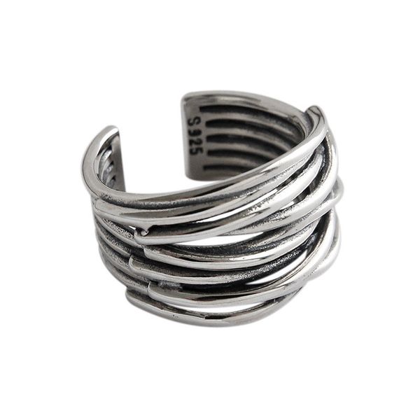 retro fine jewelry retro multi layer line wrapped open rings for women authentic 925 sterling silver adjustable statement ring
retro fine jewelry retro multi layer line wrapped open rings for women authentic 925 sterling silver adjustable statement ring