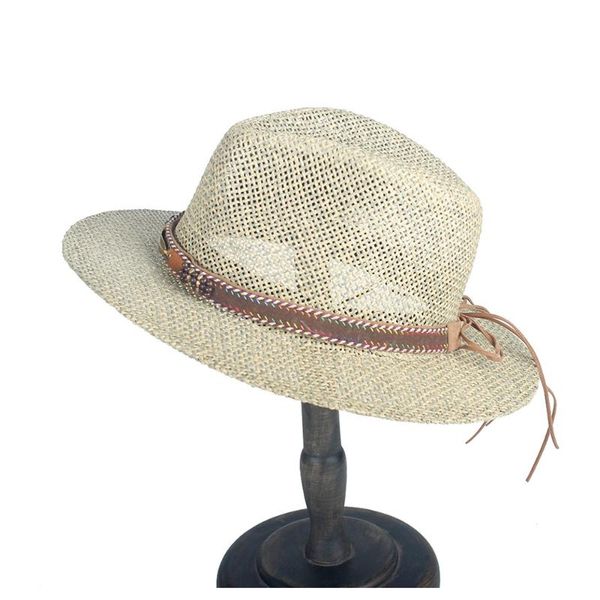 stingy brim hats 100% raffia straw summer women men travel beach sun hat for elegant lady fedora floppy wide panama sunbonnet size 56-58cm, Blue;gray
stingy brim hats 100% raffia straw summer women men travel beach sun hat for elegant lady fedora floppy wide panama sunbonnet size 56-58cm, Blue;gray