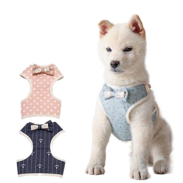 dog collars & leashes adjustable pet harness for small large vest with lovely bow tie
dog collars & leashes adjustable pet harness for small large vest with lovely bow tie