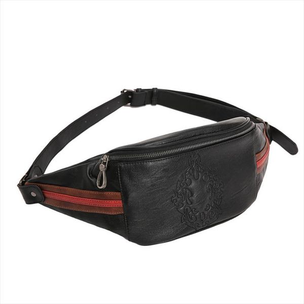 arrival mens waist bags personality pattern chest bag male fashion pu leather crossbody shoulder handy fanny pack
arrival mens waist bags personality pattern chest bag male fashion pu leather crossbody shoulder handy fanny pack