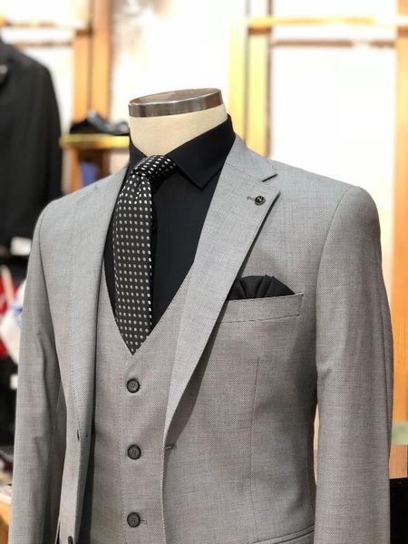 men's suits & blazers (jacket+pants+vest) crew grey business 3 piece groom tuxedos for wedding formal prom suit party evening blazer cu, White;black
men's suits & blazers (jacket+pants+vest) crew grey business 3 piece groom tuxedos for wedding formal prom suit party evening blazer cu, White;black