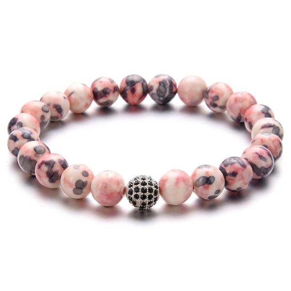 charm bracelets 8mm micro inlaid ball pink pattern stone beads bracelet man fashion women gift for beautiful, Golden;silver
charm bracelets 8mm micro inlaid ball pink pattern stone beads bracelet man fashion women gift for beautiful, Golden;silver