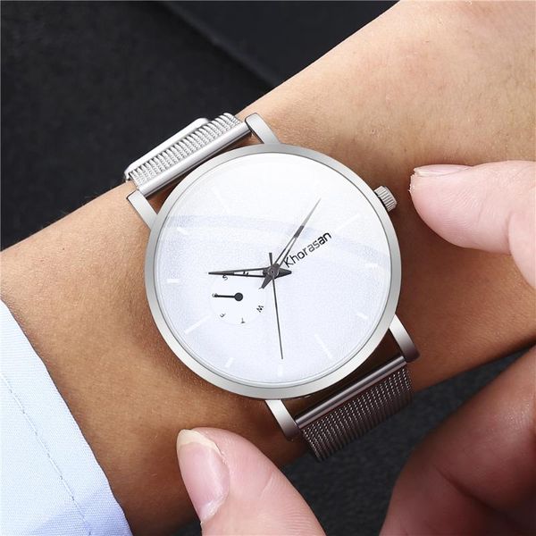 wristwatches watches mens 2021 famous men stainless steel mesh watch men's casual quartz relogio masculino, Slivery;brown
wristwatches watches mens 2021 famous men stainless steel mesh watch men's casual quartz relogio masculino, Slivery;brown