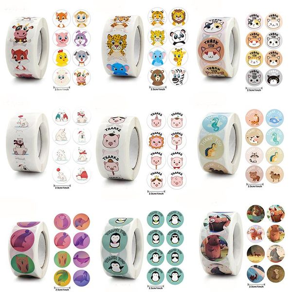 gift wrap 500pcs/roll teacher reward stickers cartoon animal pattern box seal labels decor scrapbooking stationery sticker for child
gift wrap 500pcs/roll teacher reward stickers cartoon animal pattern box seal labels decor scrapbooking stationery sticker for child