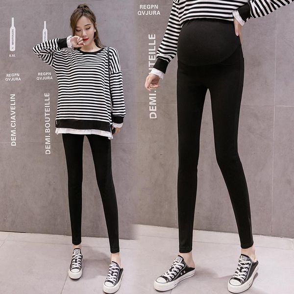 maternity bottoms pregnant women belly pants 2021 spring black elegant pencil high waist skinny trousers long slim cotton leggings, White
maternity bottoms pregnant women belly pants 2021 spring black elegant pencil high waist skinny trousers long slim cotton leggings, White