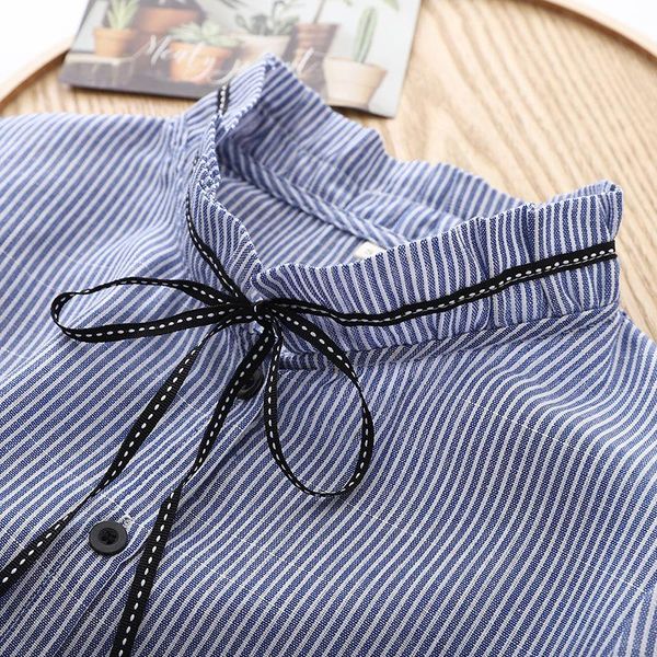 women's blouses & shirts small fresh and sweet stand-up collar embroidery all-match long-sleeved shirt 2021 autumn japanese wood ear bl, White
women's blouses & shirts small fresh and sweet stand-up collar embroidery all-match long-sleeved shirt 2021 autumn japanese wood ear bl, White