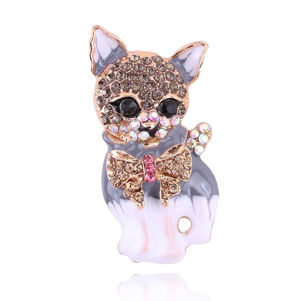 factory cat oil drop color retention electroplating alloy inlaid with diamond suit accessories brooch clothing pin christmas xmas gift
factory cat oil drop color retention electroplating alloy inlaid with diamond suit accessories brooch clothing pin christmas xmas gift