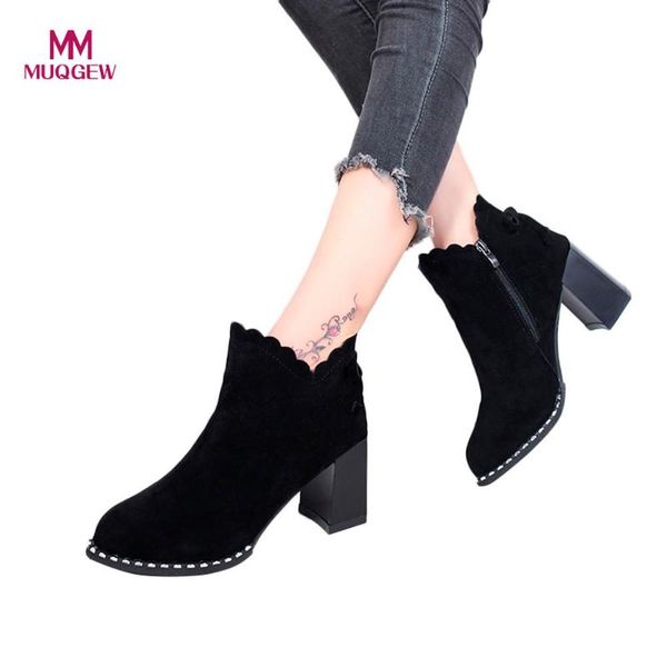 boots 2021 arrival shoes women female thick with short scrub side zip high heels bow outside casual, Black
boots 2021 arrival shoes women female thick with short scrub side zip high heels bow outside casual, Black