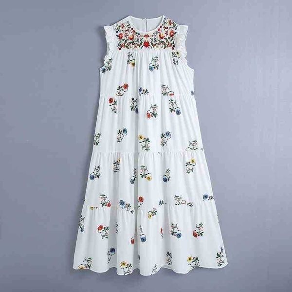 summer casual preppy style embroidery floral dress women sleeveless a-line midi vacation beach 210525, Black;gray
summer casual preppy style embroidery floral dress women sleeveless a-line midi vacation beach 210525, Black;gray