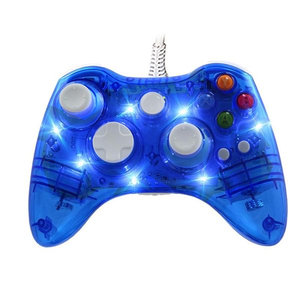 transparent led wired usb gamepad double vibration joystick game controller joypad for xbox 360 pc controllers & joysticks
transparent led wired usb gamepad double vibration joystick game controller joypad for xbox 360 pc controllers & joysticks
