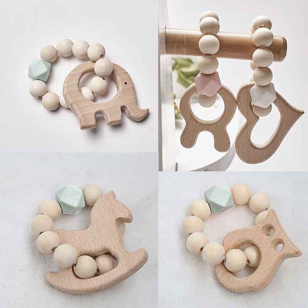 wooden teether ring baby bracelet animal shaped jewelry teething for baby wood beads baby rattle stroller accessories
wooden teether ring baby bracelet animal shaped jewelry teething for baby wood beads baby rattle stroller accessories