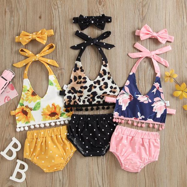clothing sets 3pieces summer baby set girls tassels sunflower suspender strap vest+dot shorts born infant cotton outfits girl clothes, White
clothing sets 3pieces summer baby set girls tassels sunflower suspender strap vest+dot shorts born infant cotton outfits girl clothes, White