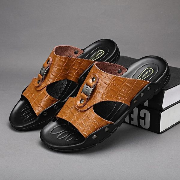 slippers italian for men sandals genuine leather 2021 summer beach outdoor walking shoes mens roman close toe handmade, Black
slippers italian for men sandals genuine leather 2021 summer beach outdoor walking shoes mens roman close toe handmade, Black