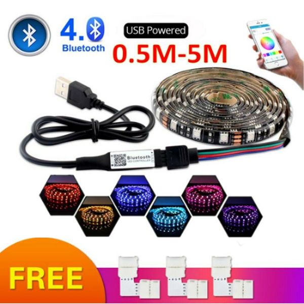 strips usb led strip rgb 50cm 1m 2m bluetooth wifi app control / 3key controller flexible light tv background tape
strips usb led strip rgb 50cm 1m 2m bluetooth wifi app control / 3key controller flexible light tv background tape