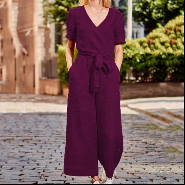 mode vrouwen zomer toevallige women jumpsuits korte mouwen wijde pijpen losse speelpakjes koop nieuwe, Black;white
mode vrouwen zomer toevallige women jumpsuits korte mouwen wijde pijpen losse speelpakjes koop nieuwe, Black;white
