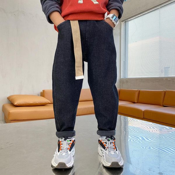 jeans teenager boys clothes pencil pants children denim long trousers black blue winter thicken casual sport for kids 4-13years
jeans teenager boys clothes pencil pants children denim long trousers black blue winter thicken casual sport for kids 4-13years