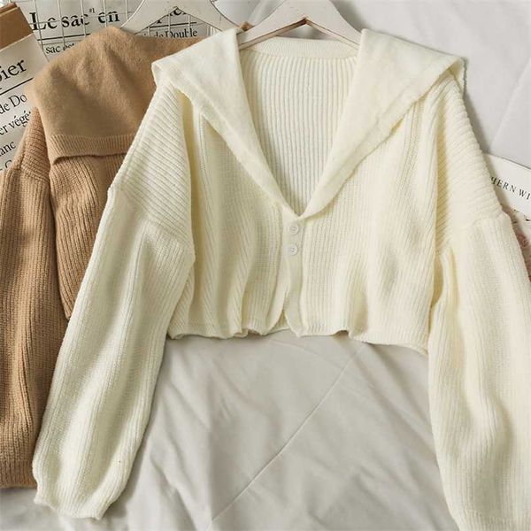 korea fashion long sleeve knit sweater women cardigan autumn sweet kawaii crop female elegant short overcoat y2k cute 211214, White;black
korea fashion long sleeve knit sweater women cardigan autumn sweet kawaii crop female elegant short overcoat y2k cute 211214, White;black