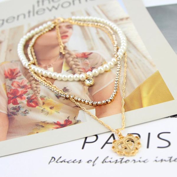 pendant necklaces toucheart 2021 pearls layered choker necklace&pendants for women heart&cross necklace charm christian jewelry sne190077, Silver
pendant necklaces toucheart 2021 pearls layered choker necklace&pendants for women heart&cross necklace charm christian jewelry sne190077, Silver