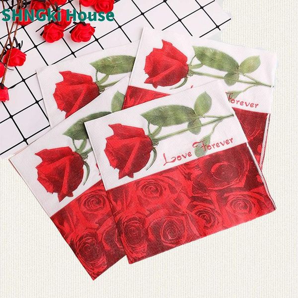 packaging dinner service 20pcs/pack bloosm rose floral tissue napkins flower theme paper decoupage decoration festive party supplies
packaging dinner service 20pcs/pack bloosm rose floral tissue napkins flower theme paper decoupage decoration festive party supplies