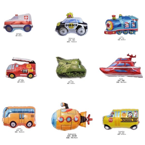 new aluminum film party children's toy fire truck engineering vehicle train decoration balloon
new aluminum film party children's toy fire truck engineering vehicle train decoration balloon