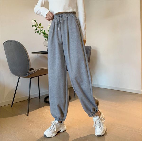 women's pants & capris four seasons thin high waist elastic sports casual harlem loose straight lantern, Black;white
women's pants & capris four seasons thin high waist elastic sports casual harlem loose straight lantern, Black;white