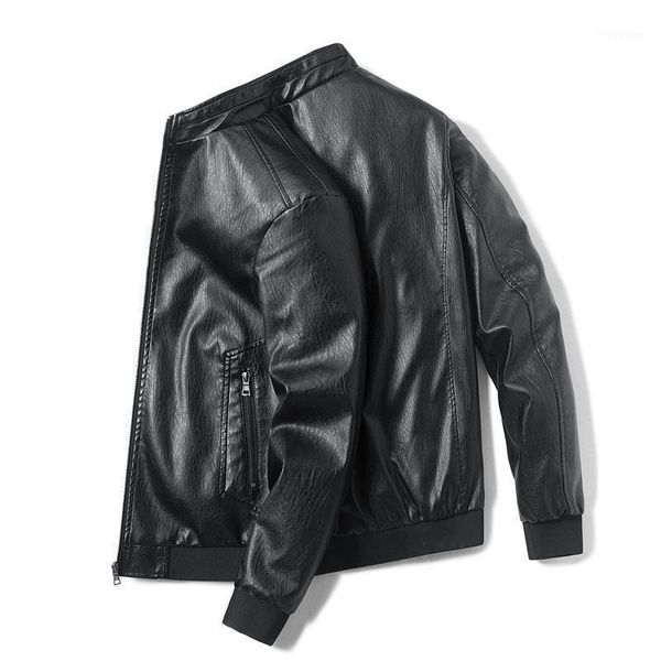 men's jackets 8xl leather jacket men autumn baseball pu coat leisure bomber pilot stand collar biker clothing, Black;brown
men's jackets 8xl leather jacket men autumn baseball pu coat leisure bomber pilot stand collar biker clothing, Black;brown