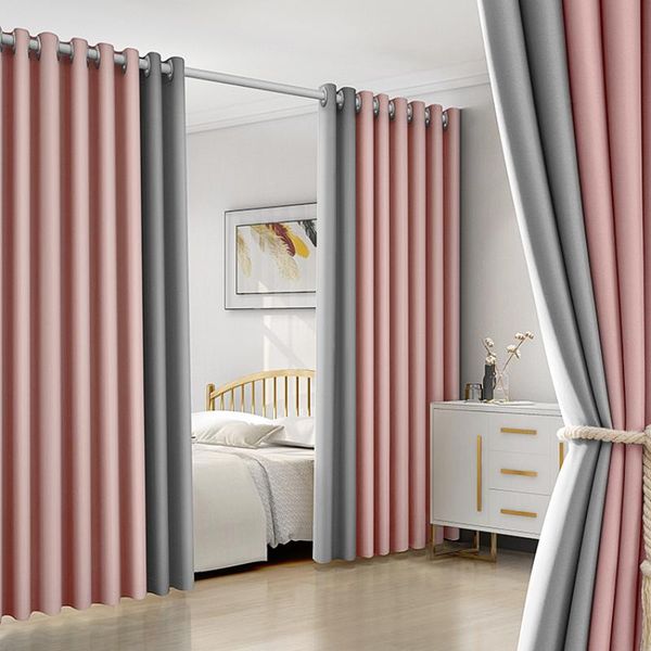 curtain & drapes customized partition curtains punch-installation rod a complete set of bedroom girl heat insulation sun cov
curtain & drapes customized partition curtains punch-installation rod a complete set of bedroom girl heat insulation sun cov