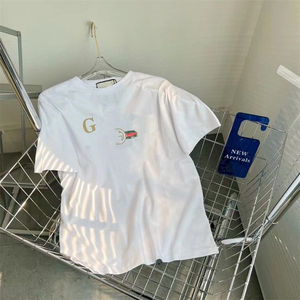 spring and summer new gu letters do old red and green stripe print back rose embroidery simple couple short sleeves, White
spring and summer new gu letters do old red and green stripe print back rose embroidery simple couple short sleeves, White