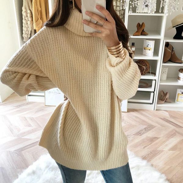 women's sweaters women high neck stripe knitted warm fall winter sweater ladies plus size s-3xl pullover fashion female, White;black 
women's sweaters women high neck stripe knitted warm fall winter sweater ladies plus size s-3xl pullover fashion female, White;black