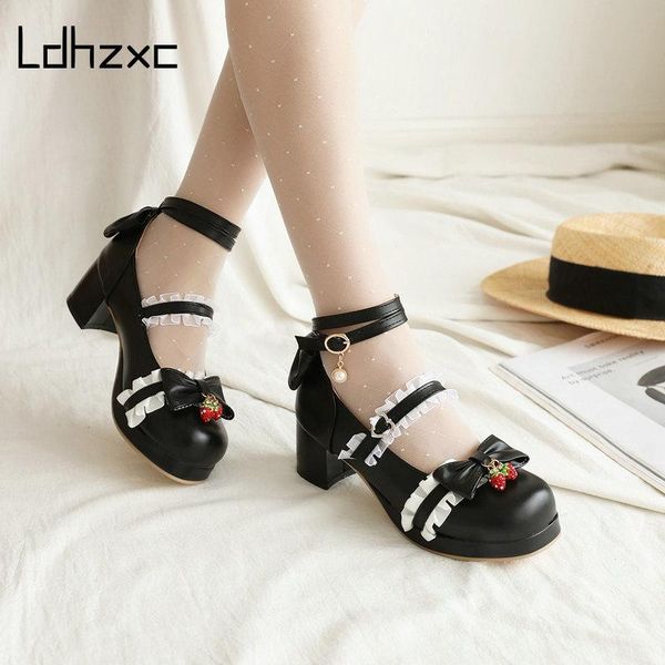sweet bow girl college student lolita shoes fashion pu leather mary janes women vintage round toe med heel pumps dress, Black
sweet bow girl college student lolita shoes fashion pu leather mary janes women vintage round toe med heel pumps dress, Black