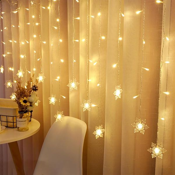 icicle snowflake string lights garland decoration for christmas tree wedding party bar home garden light led strips
icicle snowflake string lights garland decoration for christmas tree wedding party bar home garden light led strips