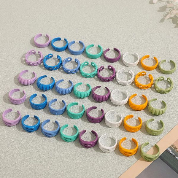 cluster rings fashion multicolor hand painted dripping oil open for women girls geometric knuckle female jewelry 2021, Golden;silver
cluster rings fashion multicolor hand painted dripping oil open for women girls geometric knuckle female jewelry 2021, Golden;silver