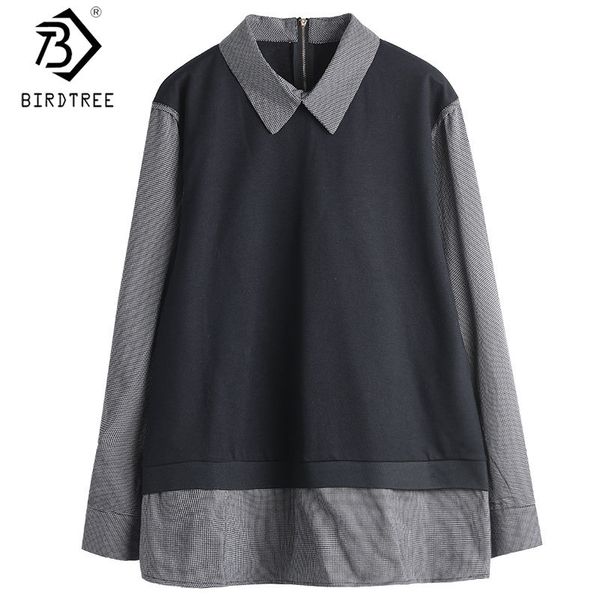 spring autumn plus size new arrival ladies patchwork fake two pieces tshirt long sleeves women pullover casual t0d407n 210419, White
spring autumn plus size new arrival ladies patchwork fake two pieces tshirt long sleeves women pullover casual t0d407n 210419, White