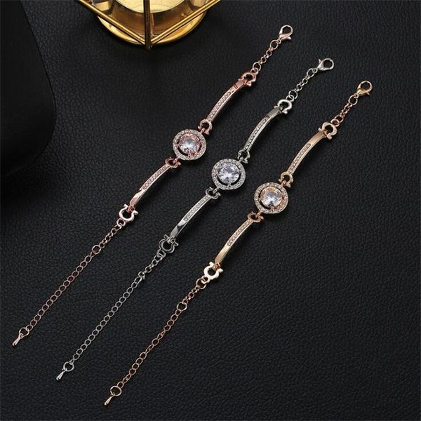 link, chain 2021 selling fashion jewelry ladies wild bracelet simple temperament noble flash drill wholesale, Black
link, chain 2021 selling fashion jewelry ladies wild bracelet simple temperament noble flash drill wholesale, Black