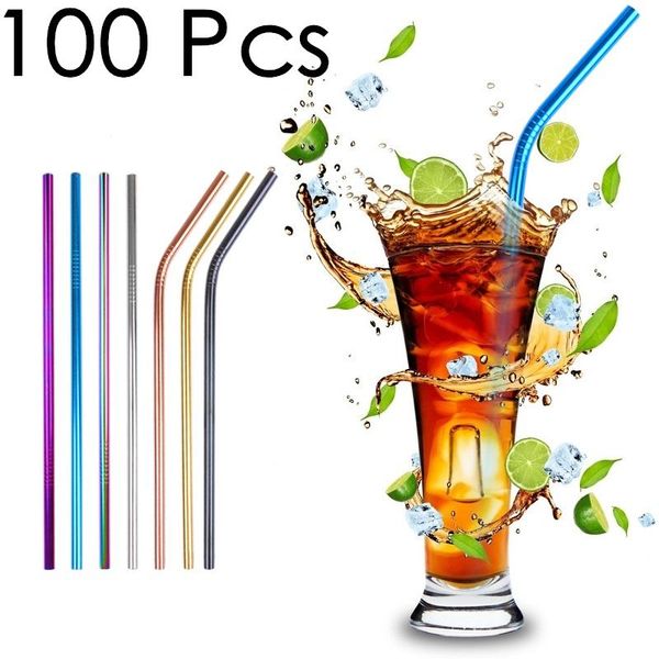 drinking straws metal straw reusable stainless steel bag 100pcs + 10pcs brushs
drinking straws metal straw reusable stainless steel bag 100pcs + 10pcs brushs