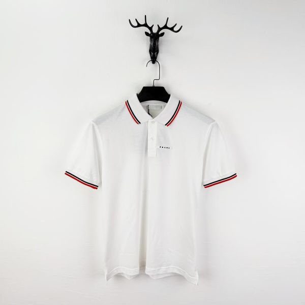 men's polos 2021 summer shirt business casual style color matching striped collar design fabric comfortable and breathable, White;black
men's polos 2021 summer shirt business casual style color matching striped collar design fabric comfortable and breathable, White;black