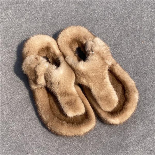 men and women the same casual shoes spring sandals flip-flops real mink slippers couple flat, Black
men and women the same casual shoes spring sandals flip-flops real mink slippers couple flat, Black
