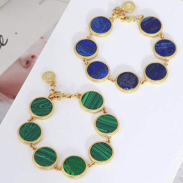 link, chain vintage women bracelet korean fashion gold with blue green shell retro pulseira charm lady luxury gift aesthetic jewelry, Black
link, chain vintage women bracelet korean fashion gold with blue green shell retro pulseira charm lady luxury gift aesthetic jewelry, Black