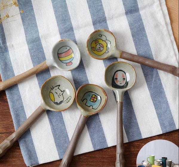 coarse ceramic creative pottery cartoon japanese manual lovely long-handled scoop the student individuality wi
coarse ceramic creative pottery cartoon japanese manual lovely long-handled scoop the student individuality wi