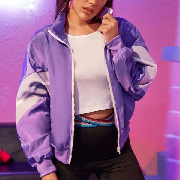 women's jackets basic jacket womens harajuku patchwork short female bomber warm woman plus size s-xl outwear#15, Black;brown
women's jackets basic jacket womens harajuku patchwork short female bomber warm woman plus size s-xl outwear#15, Black;brown