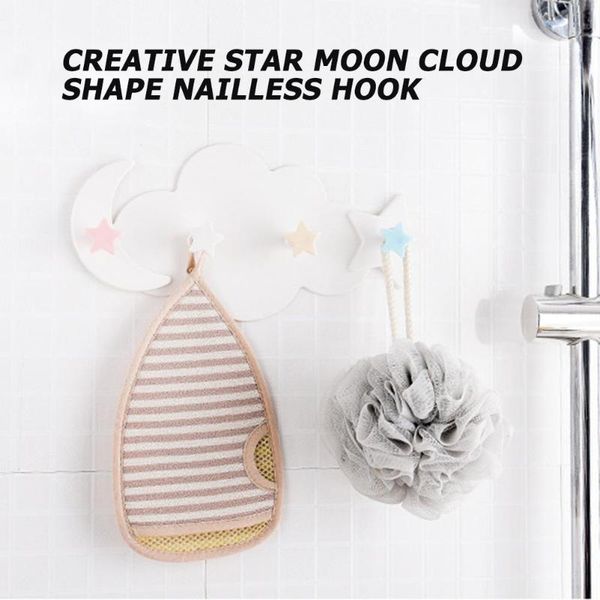 hooks & rails creative star moon cloud key hook clothes hanging hanger door for kids room decorative nail-storage organizer
hooks & rails creative star moon cloud key hook clothes hanging hanger door for kids room decorative nail-storage organizer