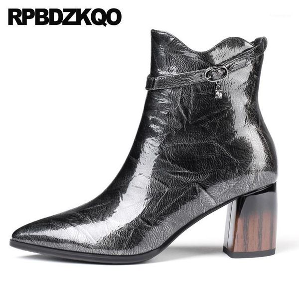 boots booties black fur 10 patent leather shoes big size pointed toe luxury women ankle medium heel waterproof chunky block high1
boots booties black fur 10 patent leather shoes big size pointed toe luxury women ankle medium heel waterproof chunky block high1